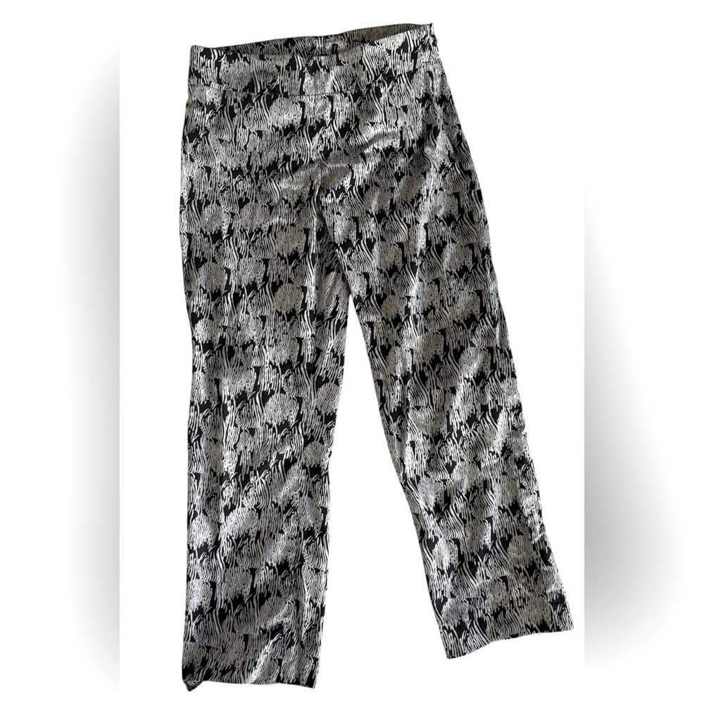 Black & White Patterned Pants
